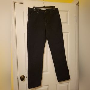 LEE Size 12 Relaxed Fit Jeans Black, Excellent Condition!